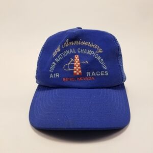 1988 National Championship Air Races 25th Anniversary Reno, Nevada Blue Cap